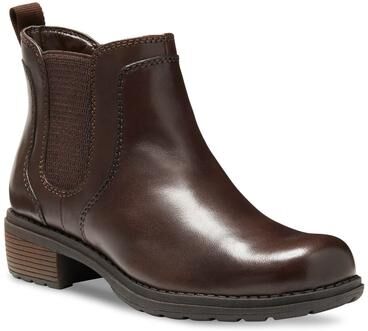 Women's Double Up Chelsea Boot by Eastland in Saddle Bro (Size 6 M)