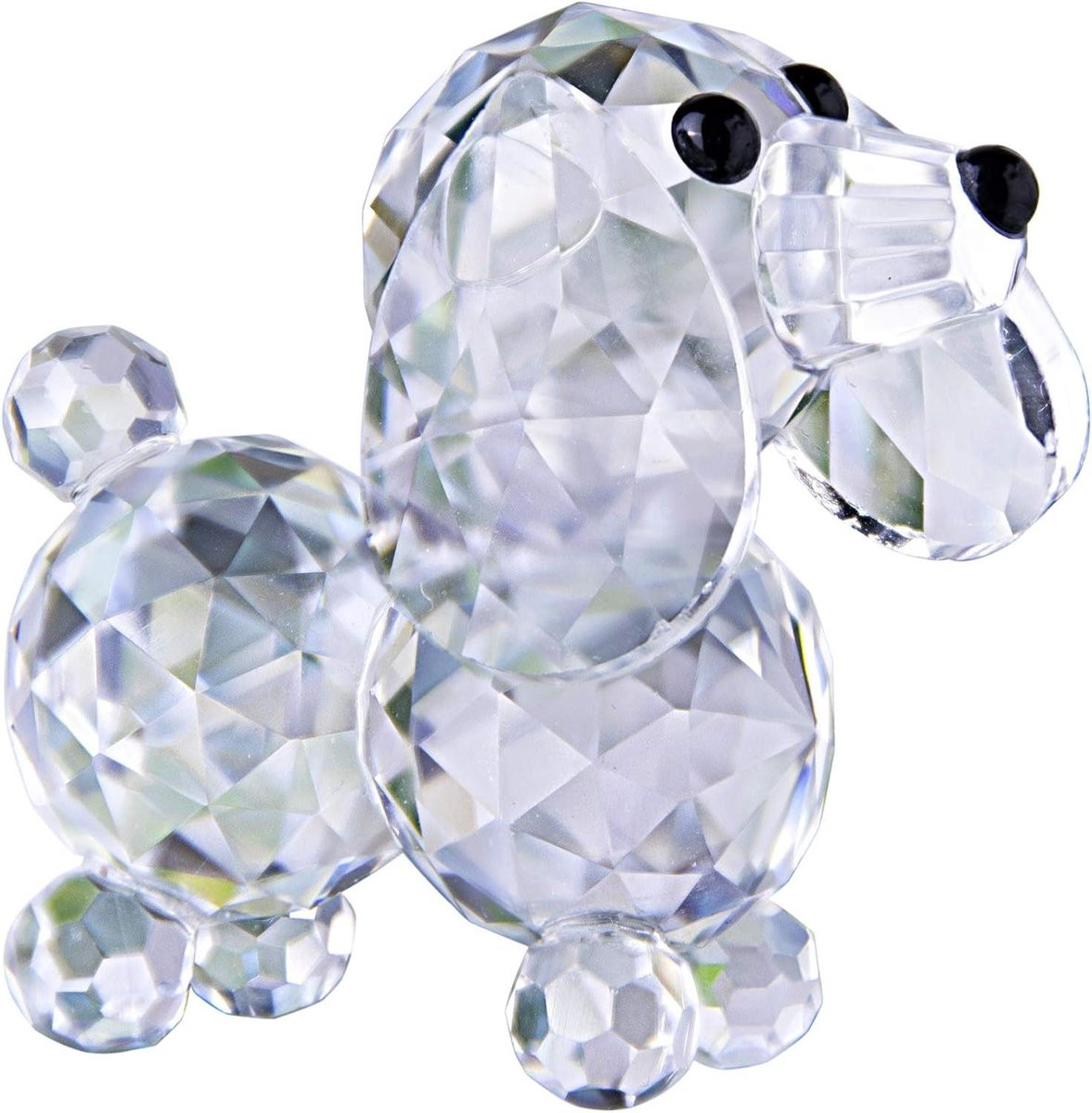 Cosensi Kristal Hond Figuur Ornament Standbeeld Dierlijk Verzamelstuk voor op tafel