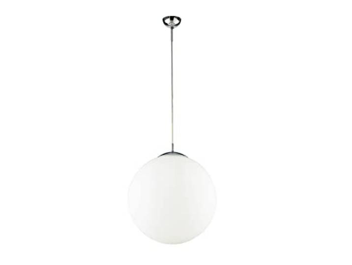 Fan Europe I-LAMPD/S35 BCO Hängeleuchte rund, Glas, 60 Watt, weiß, Halogen