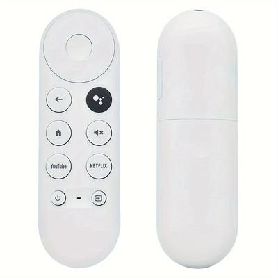 Google TV Snow Voice Remote Replacement For Streaming Devices white