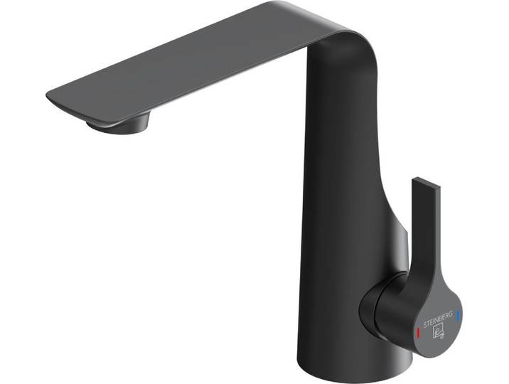 Steinberg Serie 290 Waschtisch-Einhebelmischer, mit Keramikkartusche, ohne Ablaufgarnitur, Ausladung 150mm, 2901010S