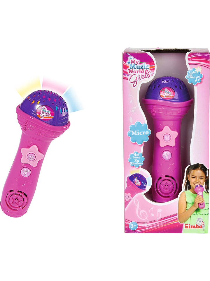 Simba Mikrofon "Girls Shining" - ab 3 Jahren - onesize