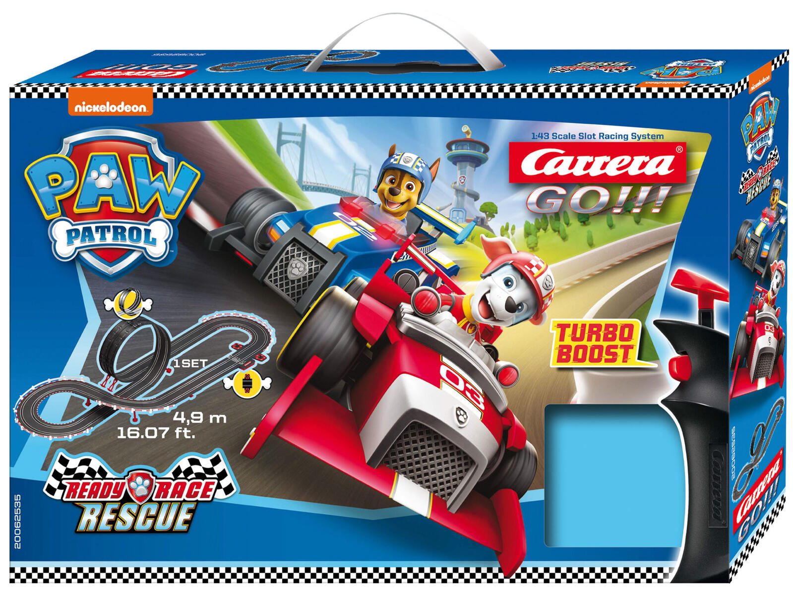 Carrera® PAW Patrol Ready Race Autorennbahn 20062535