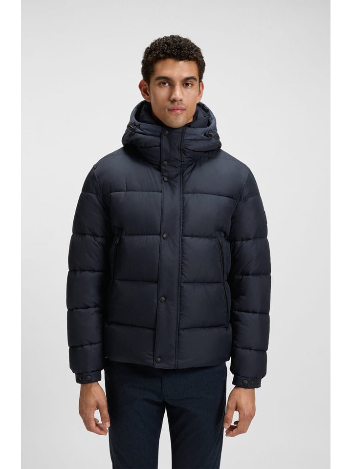 Hugo Boss Underwear Steppjacke in Dunkelblau - 50