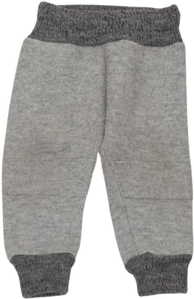 disana Mädchen Stoffhose, Grau, Gr. EU 74, Schurwolle - Second Hand