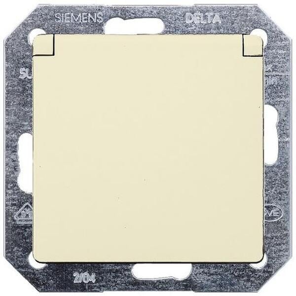 Siemens 5UB1907 DELTA i-systeem Schuko-stopcontact met klapdeksel 10/16A 250V