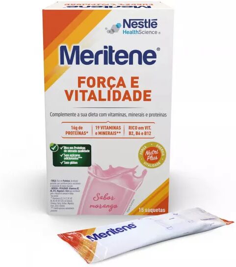 Meritene Fresa Fuerza y Vitalidad 450g
