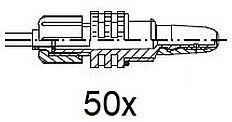 Vanne doseuse Grünbeck 2/4, EPDM, contenu 50 163603 pièces