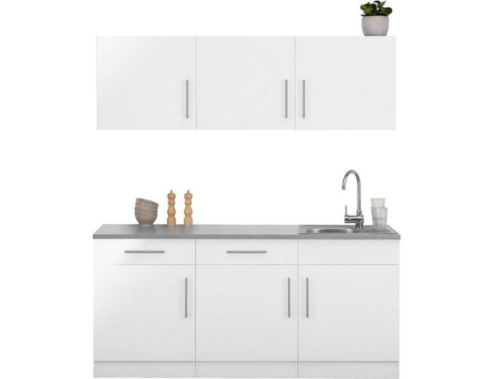 wiho Küchen Küche Cali, ohne E-Geräte, Breite 180 cm