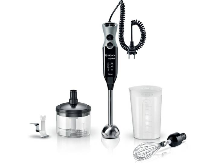 Bosch MSM67170 ErgoMixx - Staafmixer - ijscrusher - 750W - Zwart