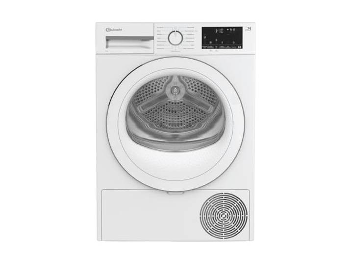Bauknecht BT 84D WWS Wärmepumpentrockner /8 kg/EEK D/Precision Dry - Intelligentes Trocknen/Slim - extra schmal/Trommelbeleuchtung