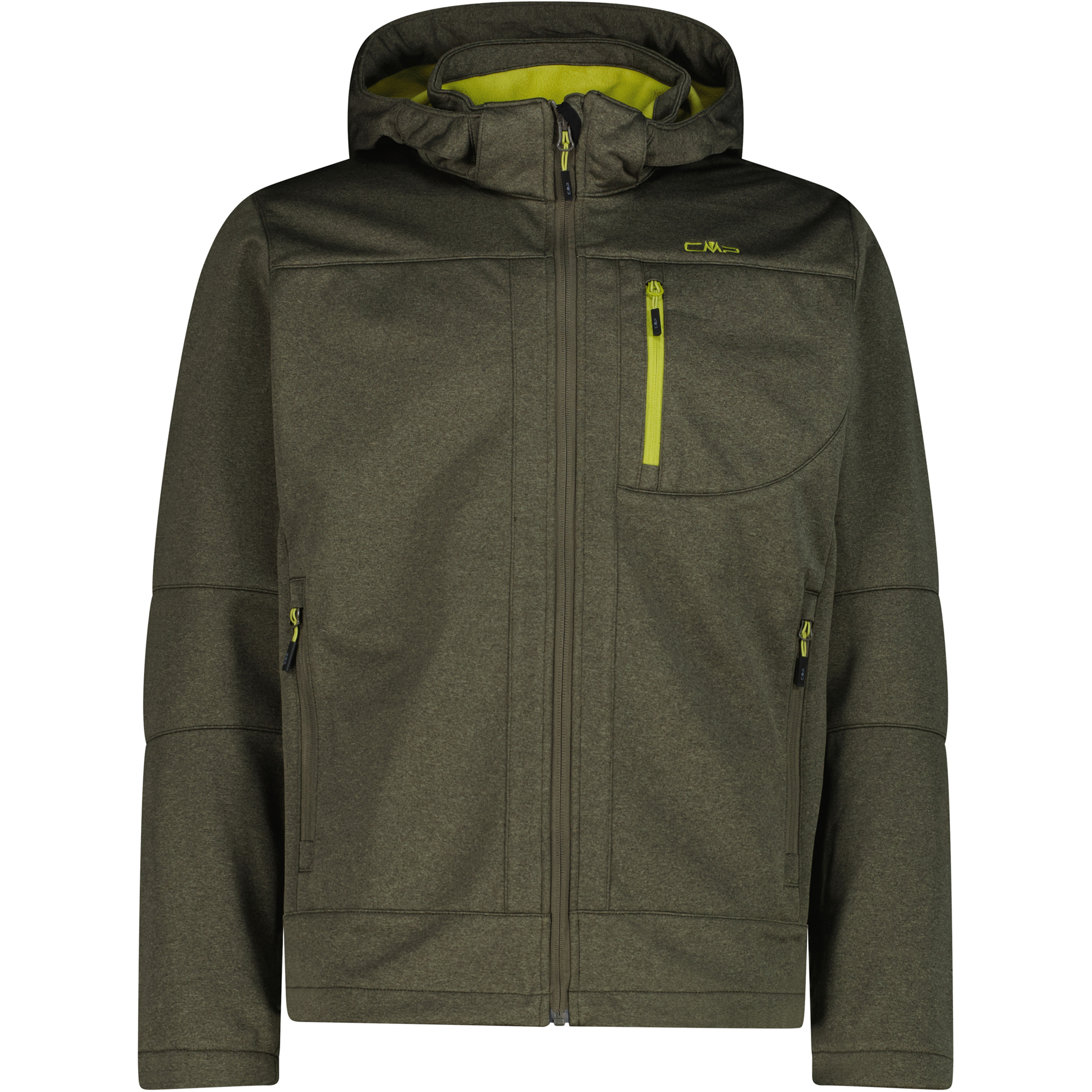 CMP Zip Herren Softshelljacke oliv Größe 5XL Trekking