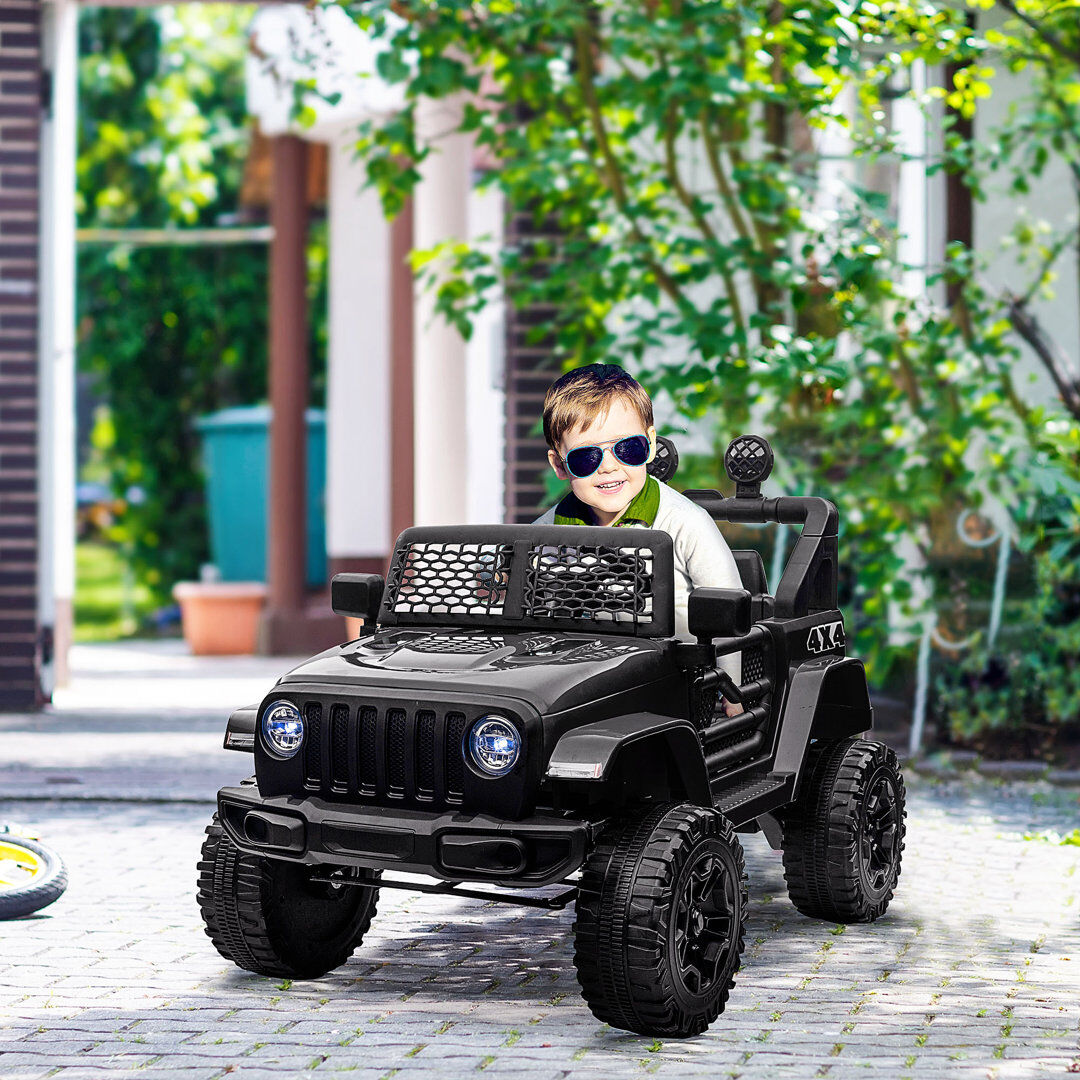 Gorby Isabelle & Max Kids Ride On Car with Parental Remote Control 12V Ages 3-6 Black 2