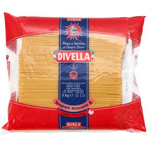 Divella Nudeln Spaghetti Ristorante No. 8, Hartweizen, 5 kg