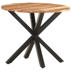 vidaXL Beistelltisch : Größe - 68x68x56 cm, Material - Akazie Massivholz
