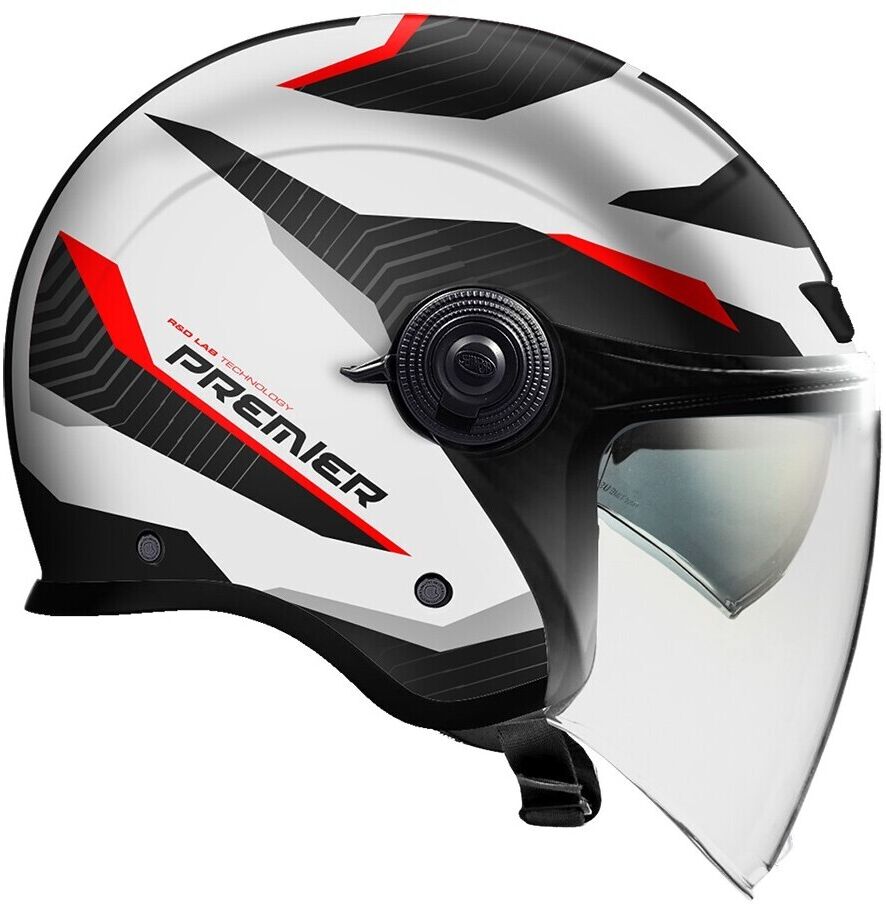Casco Moto Jet Premier CITY FLY EVO FA 8 taglia S