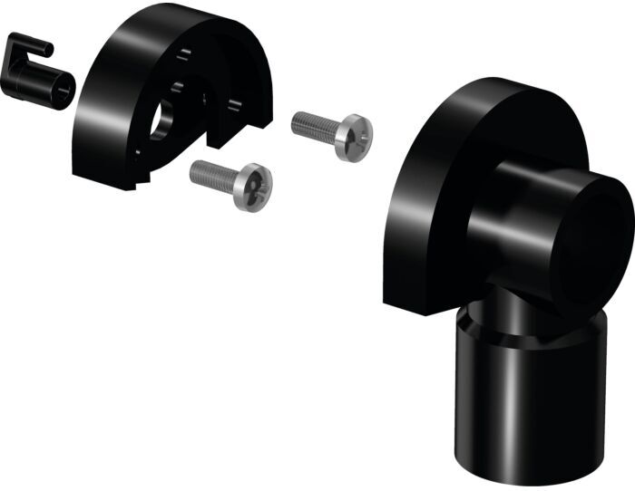 Uponor Schallset 2 1057846 für 2 Press-Wandscheiben, EPDM