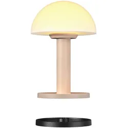 Villeroy & Boch, Tischlampe, BERGAMO Akku-Tischlampe Sand 1,8W steuerbare Lichtfarbe IP65 97074