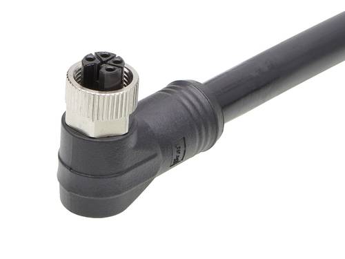 Molex 1205000339 Sensor-/Aktor-Steckverbinder, konfektioniert Buchse, gewinkelt 10m Polzahl Sensoren: 4 Bag