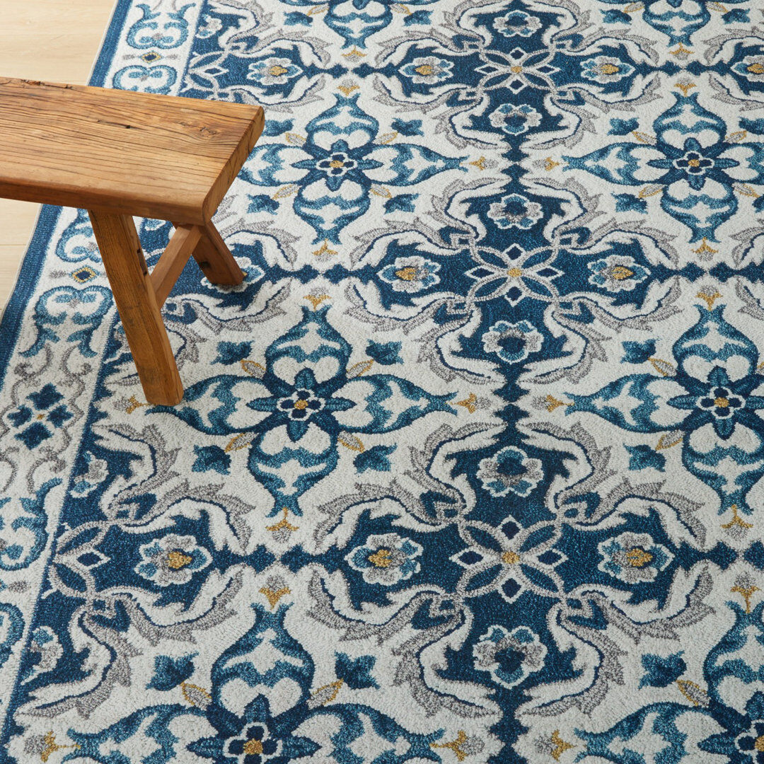 Marlow Home Co. Oriental Machine Tufted Shag Area Rug LUNA Runner 80 x 300 cm