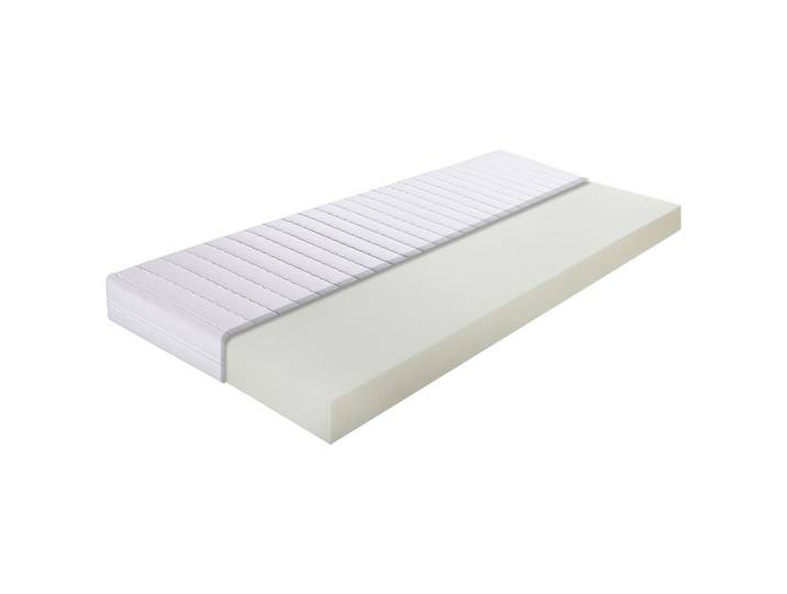 Breckle Kaltschaummatratze, Weiss, Textil, Füllung: Polyester, 140x200 cm, Lga, Oeko-Tex® Standard 100, Bezug abnehmbar/waschbar, Ober- und Unterseite versteppt, für Hausstauballergiker geeignet, wendbar, atmungsaktiv, schadstoffgeprüft, Schlafzimmer, Matratzen, Matratzen