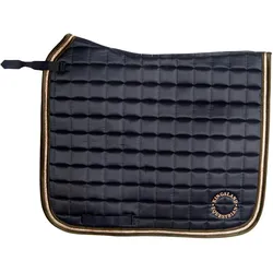 Kingsland Satin Schabracke Selena w. Satin and Lurex Piping Navy Winter 2022, Größe: Dressage