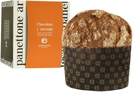 Raúl Asencio Panettone de chocolate y naranja .