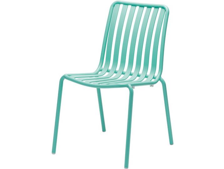 Stuhl Casablanca Aluminium mint türkis 50.5x84.2x59 cm