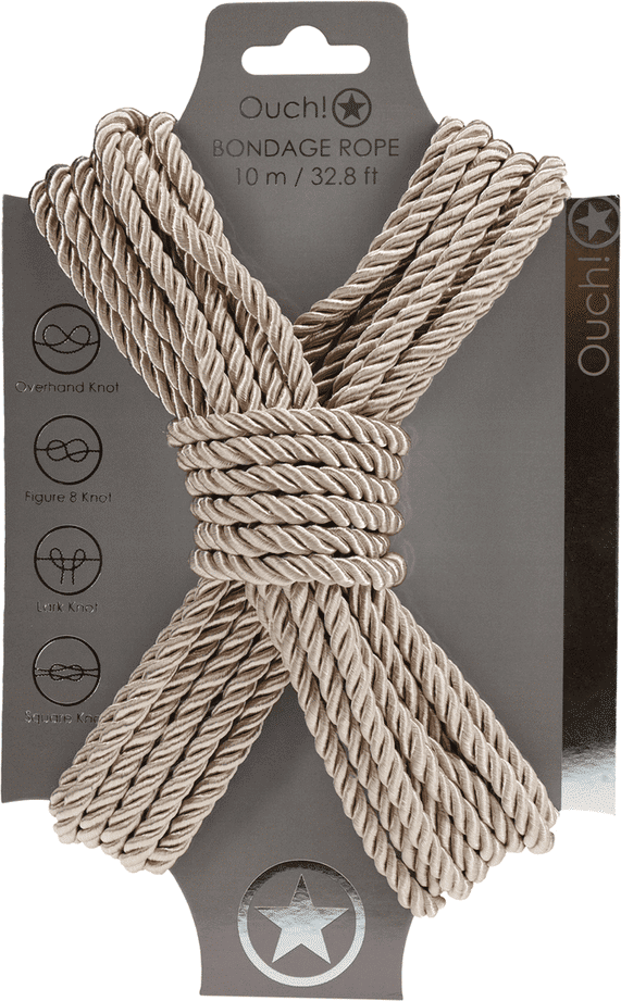 Ouch Corde Polyester Bondage - 10 m - Gold