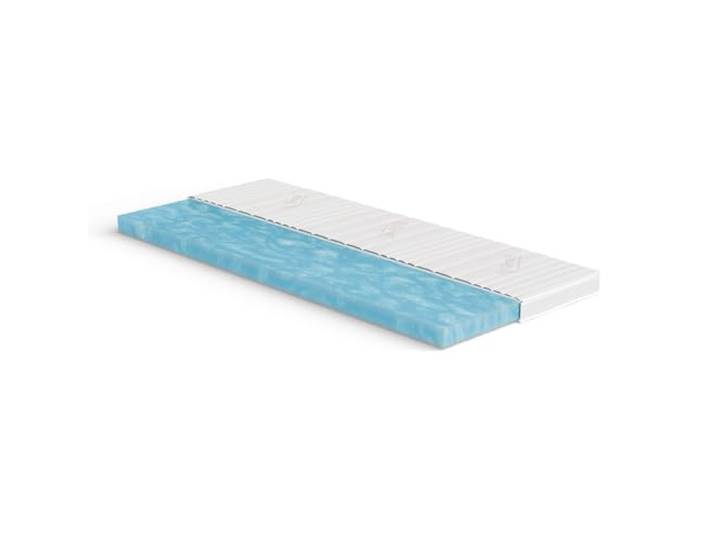 Meisterschlaf Gelschaum+ Topper 140x220 cm – Höhe 9cm – RG 50 – Oeko-TEX® Standard 100 – Tencel™ Lyocell Doppeltuch-Bezug waschbar – für weicheres Liegegefühl auf harten Matratzen – Made in Germany