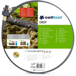 Cellfast, Gartenschlauch, Irrigation hose Drip 7,5m (7.50 m, 12.50 mm)