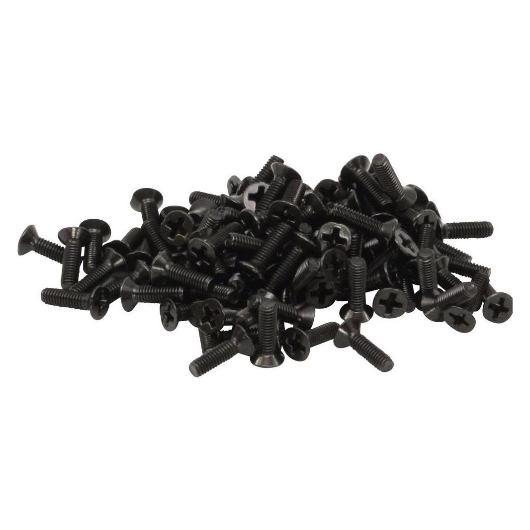 Hammond Ersatzschraube Edelstahl Schwarz 1550WMS100BK 100 St. (1550WMS100BK) (1550WMS100BK)