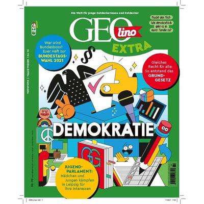 GEOlino Extra / GEOlino extra 90/2021 - Demokratie, Geheftet von Rosa Wetscher, Gruner + Jahr, 978-3-652-01084-9