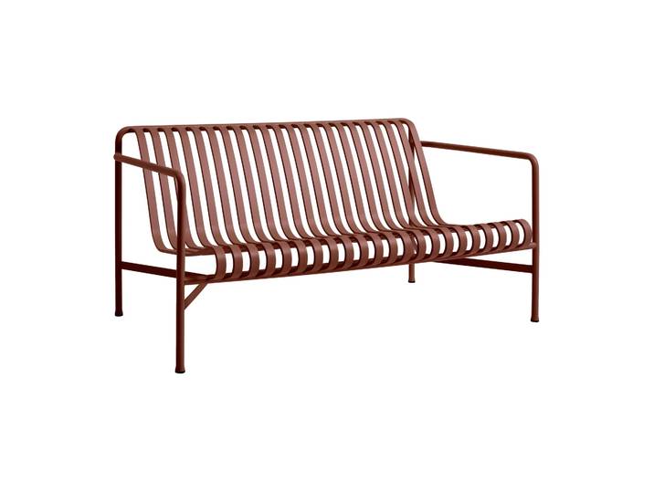 HAY Palissade Lounge-Sofa Iron red