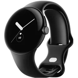 Google Aktives Armband für Pixel Watch Grösse S L (20 mm, Stainless Steel), Uhrenarmband, Schwarz