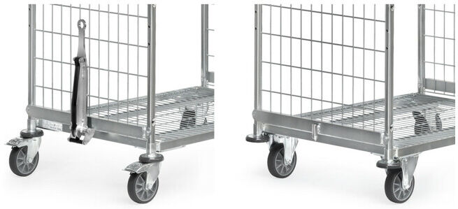 fetra Timon et attelage pour chariot de 550 de largeur (28DK5)