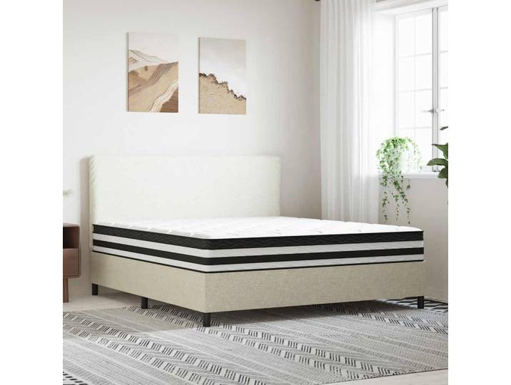 vidaXL Matratze Taschenfederkern Mittel 180x200 cm