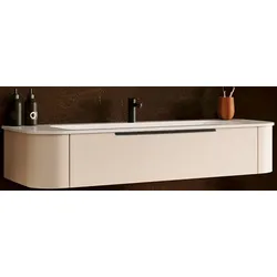 Puris Waschbeckenunterschrank Veluna Dekor Beige Kaschmir