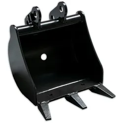 BAMATO Standard Tieflöffel 300 mm für Minibagger MIB-600