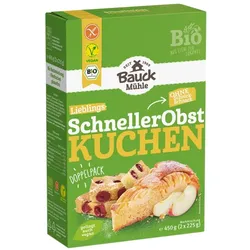 Backmischung - Schneller Obstkuchen 450g