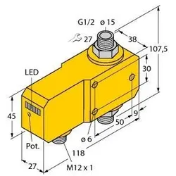 Turck Inline-Sensor FCI-D15A4P-ARX-H1140