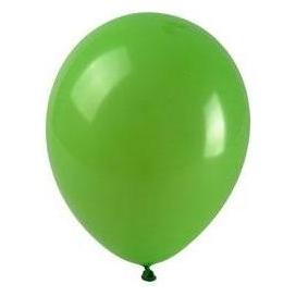 Arpex Pastell dunkelgrüne Luftballons 25cm 100 Stk (100x) (58225441)