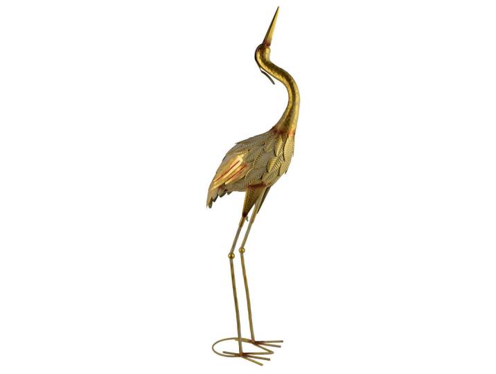 Mondex Figur Cedric Gold 102cm Metall, Goldfarben, 25x102x22 cm, Dekoration, Dekofiguren & Skulpturen, Dekoobjekte