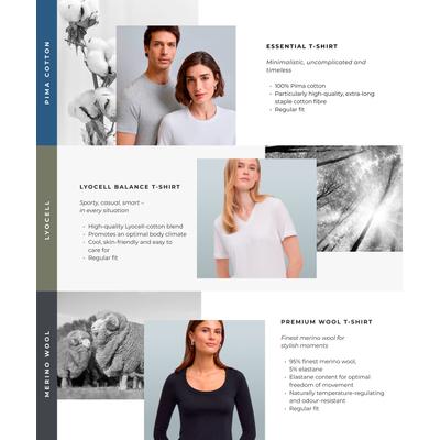 T-Shirt, Damen, Gr. M, weiß (sky blau (6876)), Shirts T-Shirt