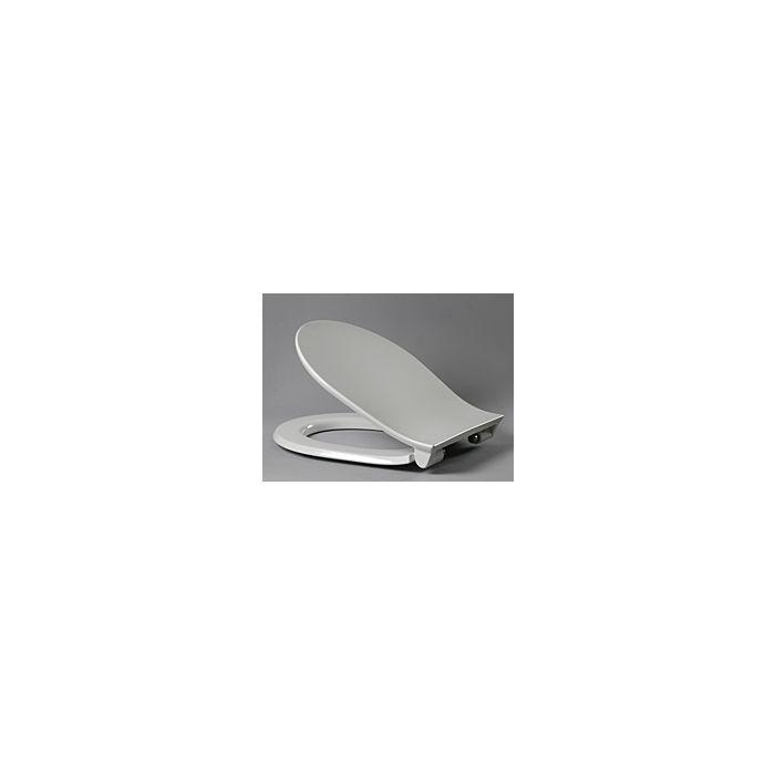 Haro WC-Sitz Malong 519588 weiß, Scharniere Edelstahl, Klappdübel, Softclose