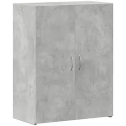 vidaXL Aktenschrank Betongrau 60x32x77,5 cm Holzwerkstoff