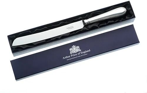Arthur Price of England Britannia Sovereign Silver Wedding Cake Knife