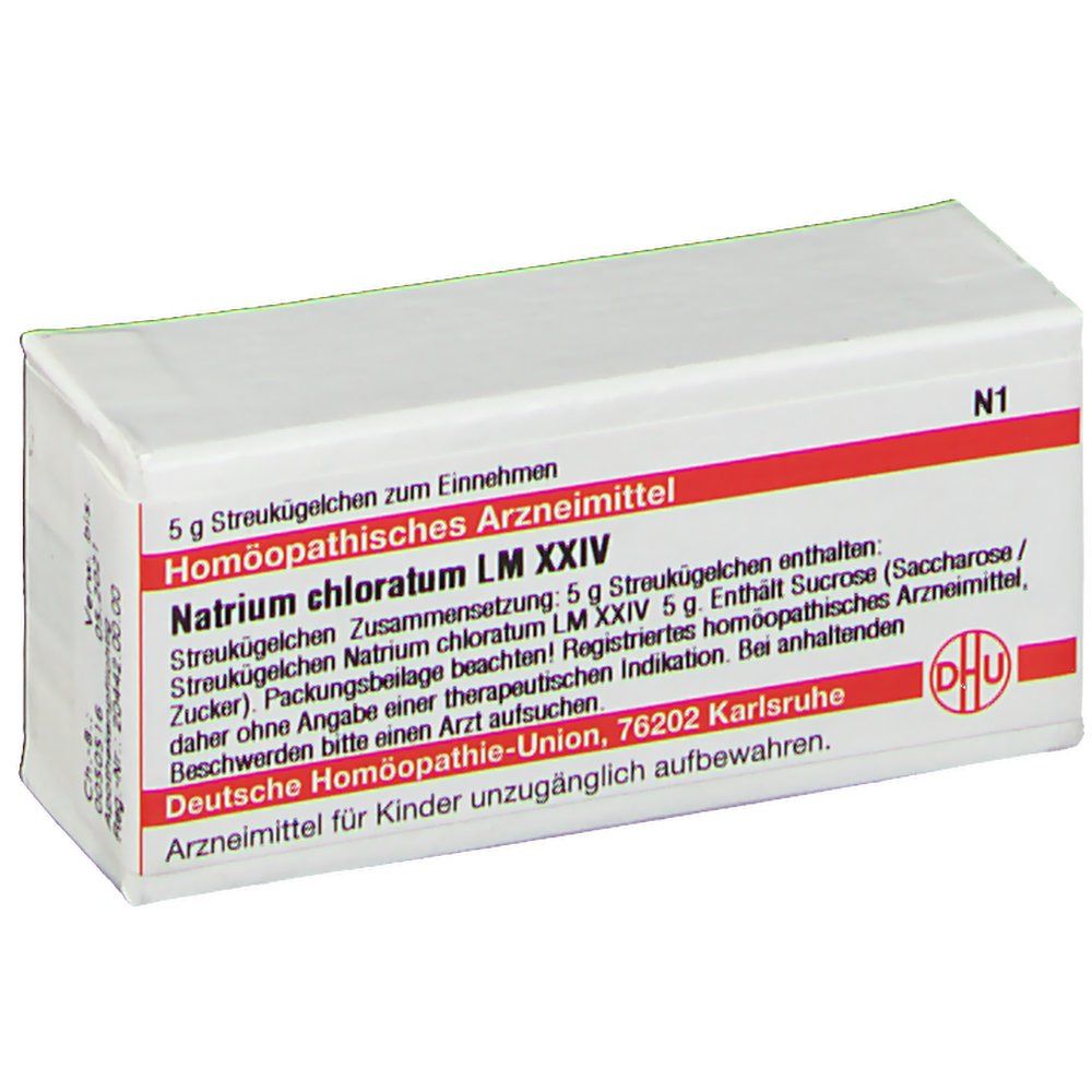 Natrium Chloratum LM Xxiv Globuli 5 g