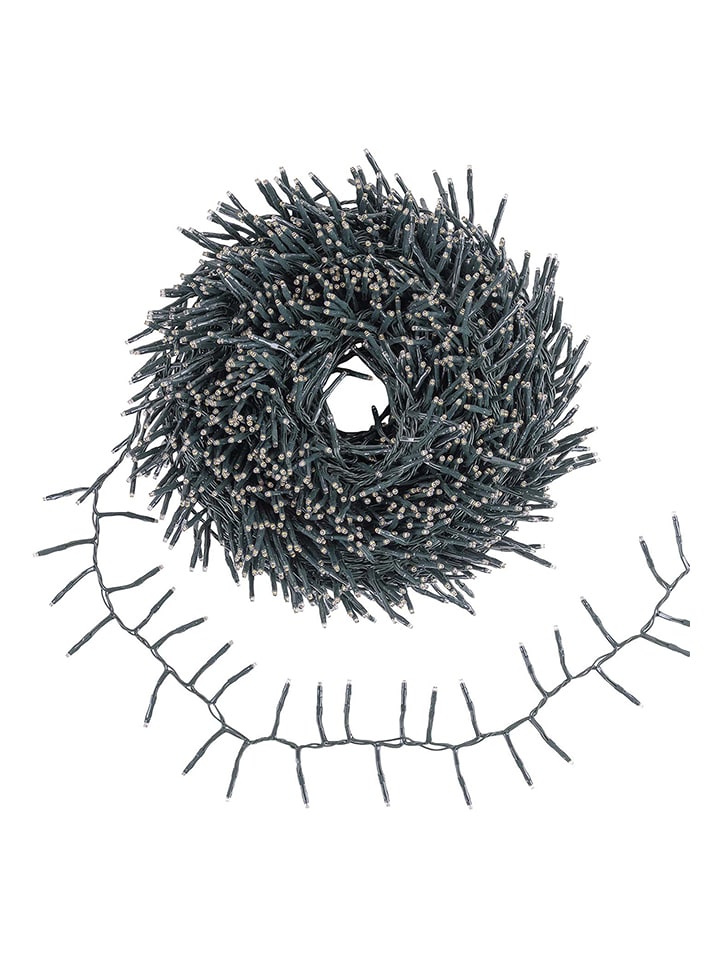 Lotti LED-Lichterkette in Grün/ Warmweiß - (L)20 m - onesize