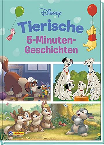 Disney: Tierische 5-Minuten-Geschichten: Zum Vorlesen 4 neue Vorlesegeschichten für Kinder ab 3 Jahren (Disney Klassiker) - Preis vom 30.09.2026 22:30:23 h